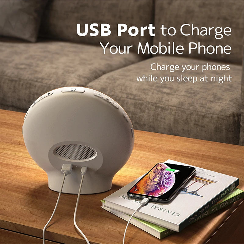 Wake Up Light Alarm Clock with Sunrise Simulation & FM Radio Tidesmit