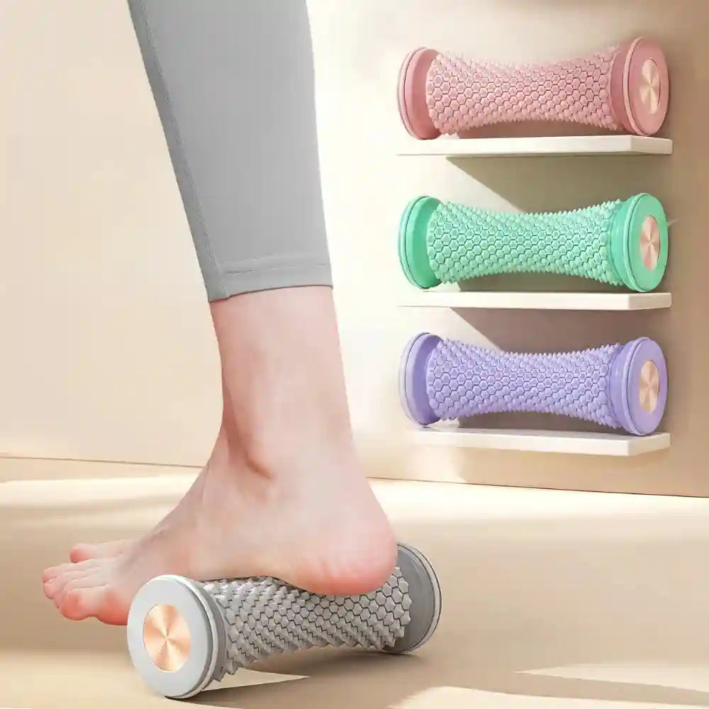 Foot Massager Roller for Plantar Fasciitis Relief | Ergonomic Manual Tool Massage Roller Tidesmit