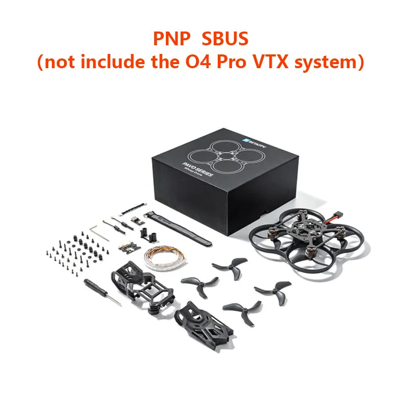 BETAFPV Pavo20 Pro II Brushless Whoop Drone - DJI O4 & ELRS 2.4G PNP SBUS China Mainland Tidesmit
