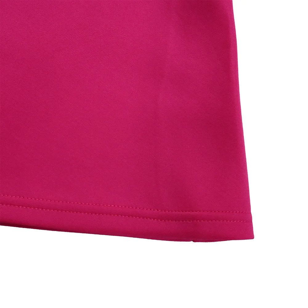 Elegant Pure Color Maxi Dress Evening Gown A- Line Skirt Polyester Fabric round Neck Short Sleeve High Waist Midi Dress