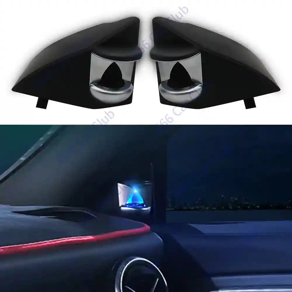 Mercedes-Benz Ambient LED Turbine Vents, 12-Color Interior Lighting Kit LED Speaker CN Tidesmit