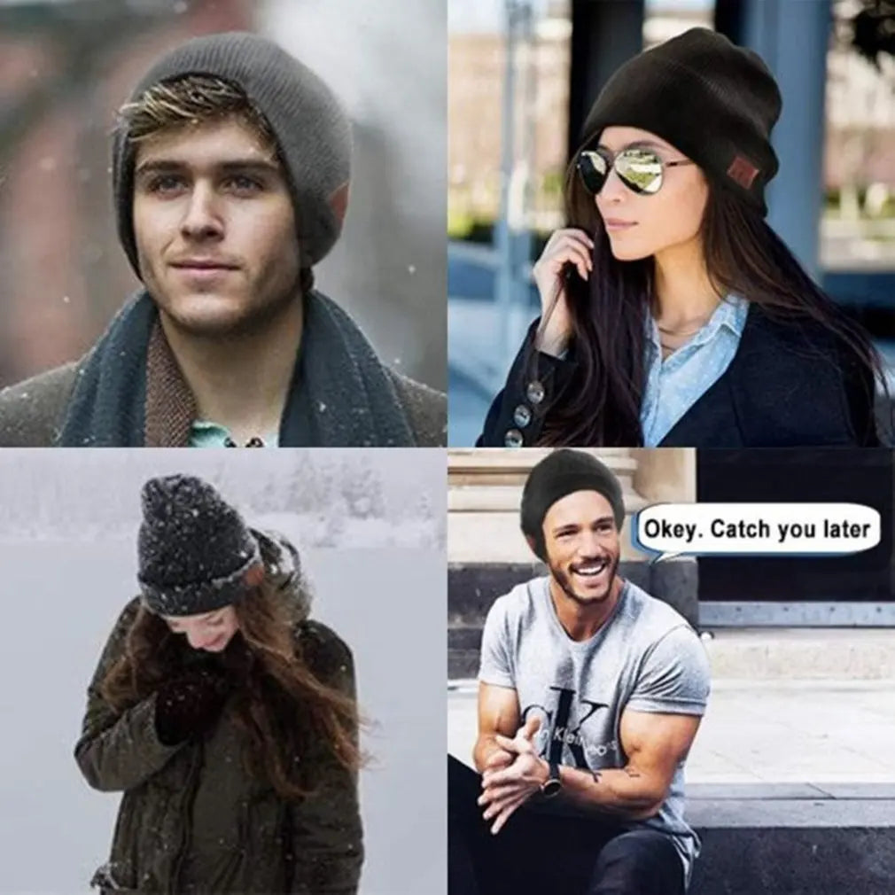 Bluetooth Headband Hat - Wireless Music Beanie with Hands-Free Audio Tidesmit