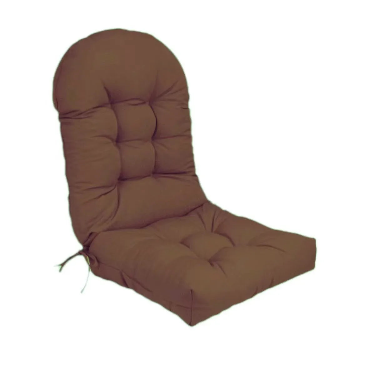 Rocking Chair Cushions, Indoor Outdoor Chair Cushion, Waterproof Fade Resistant High Back Patio Chair Pad with Non Slip Tufted
