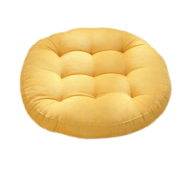 Green Large Round Floor Seat Cushion Thickened Tufted Tatami Mat Pad Ottoman Pouf Futon Chair Seat Meditation Seating Pillow 방석