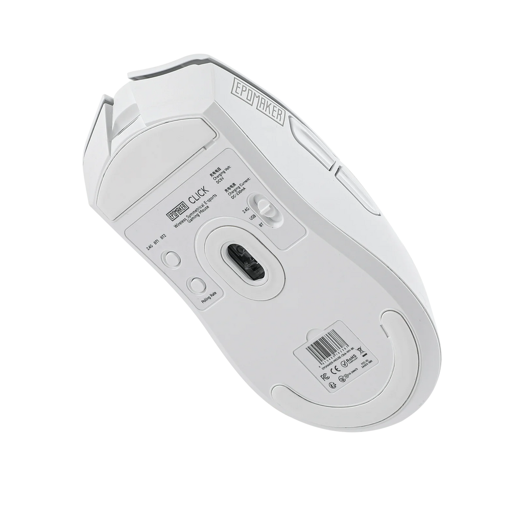 EPOMAKER Click Tri-mode Wireless Lightweight Gaming Mouse 8K Polling Rate with PAW3950 Sensor & 800 to 42000 DPI