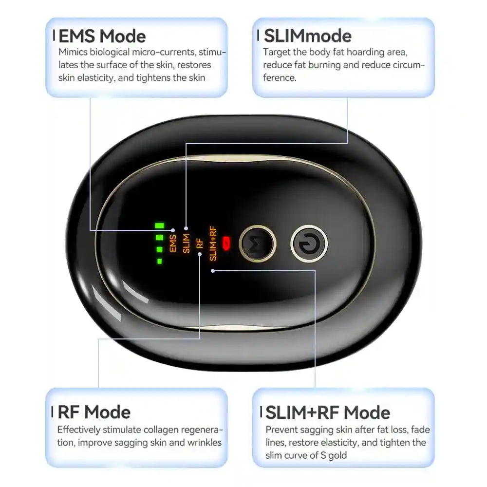 RF Body Slimming Device for Cellulite Reduction and Body Shaping Relaxation Treatment Tidesmit