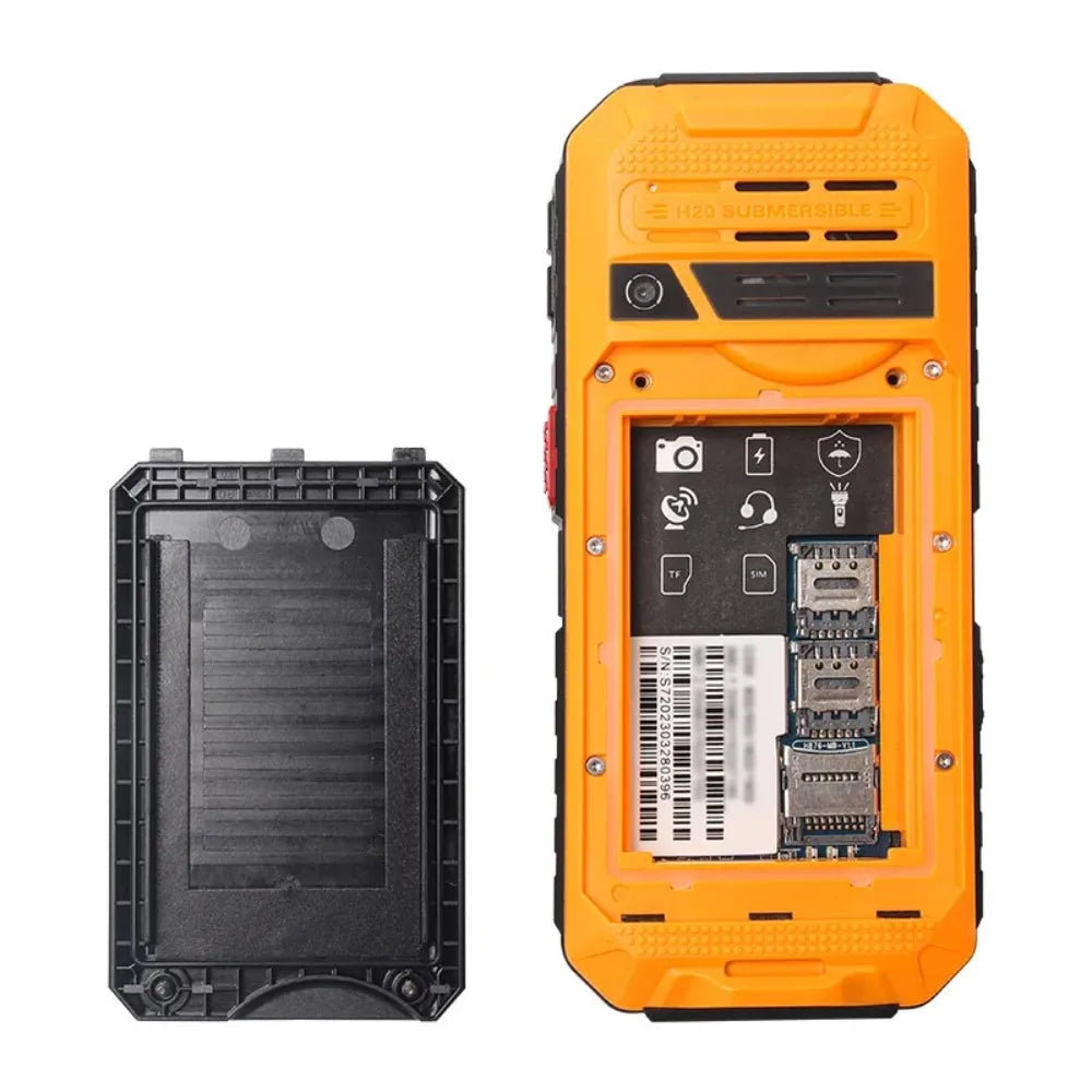 UNIWA S9 4G Feature Phone 2.4 ” IP68 Waterproof SOS Button Big Loudspeaker LED Light 3000mAh Rugged Cost-effective Mobile Phones
