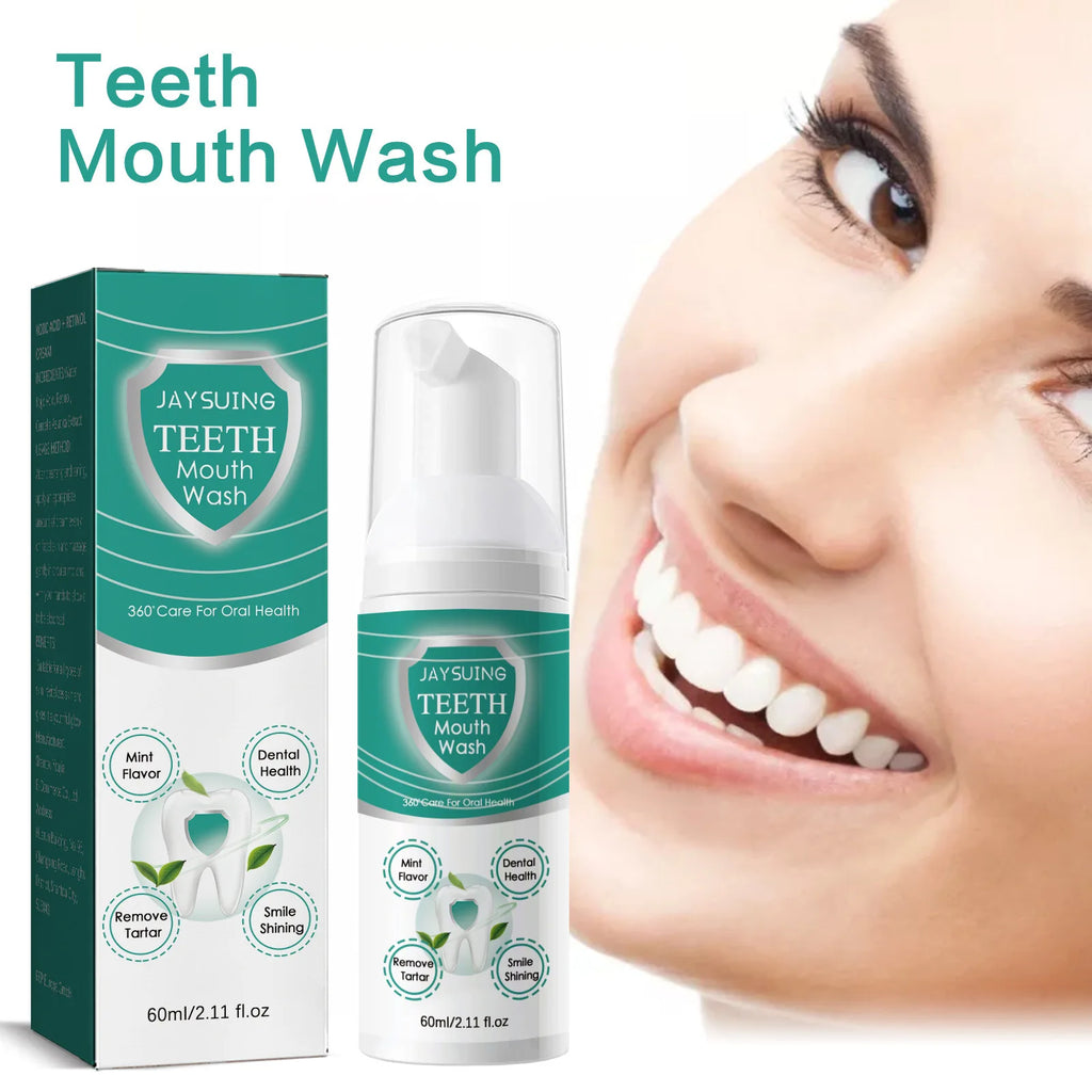 Tidesmit teeth cleansing mousse for plaque removal, stain whitening, and gum repair oral hygiene foam.