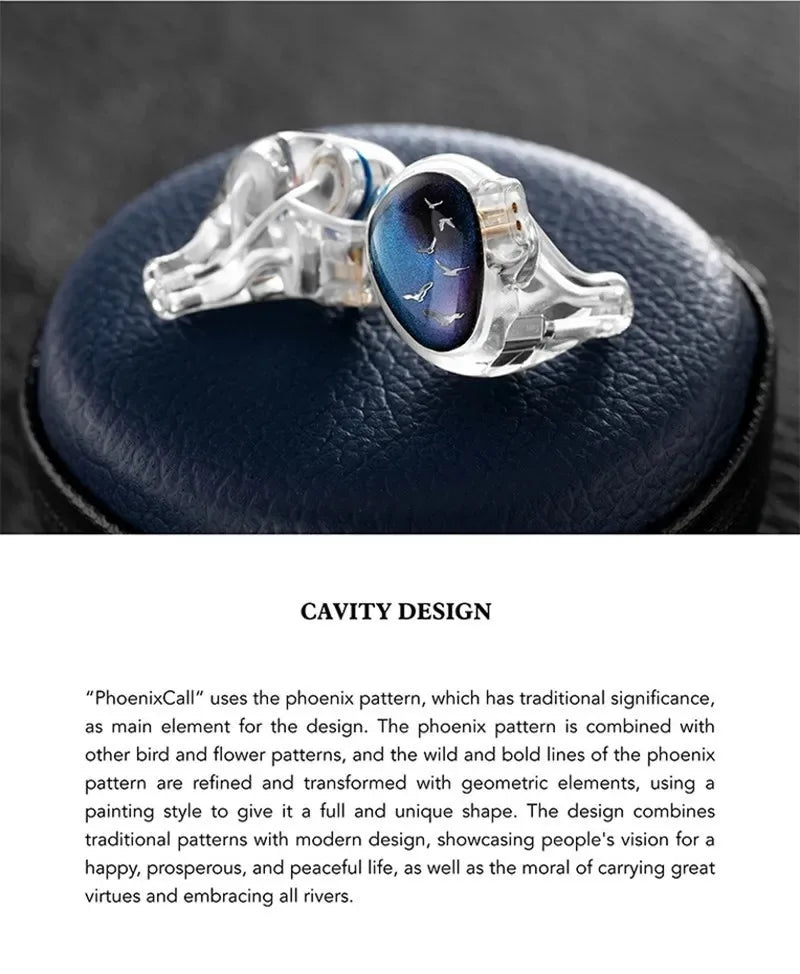 Kinera Celest Phoenixcall 5-Driver Hybrid In-Ear Monitors | Tidesmit Tidesmit