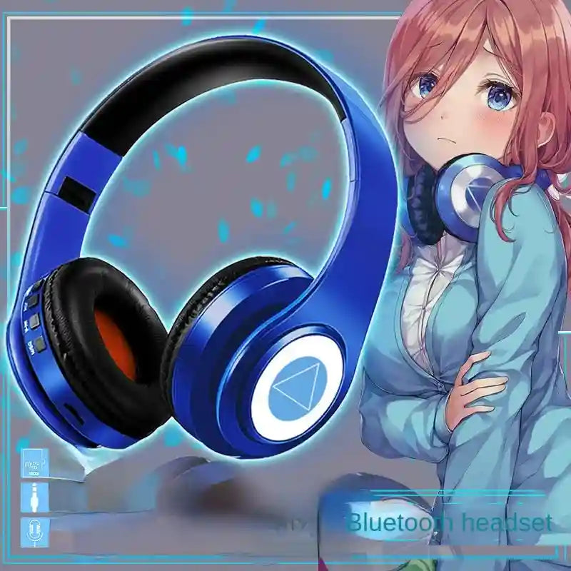 Miku Nakano Wireless Headphones: Bluetooth 5.0 Over-Ear Audio Tidesmit