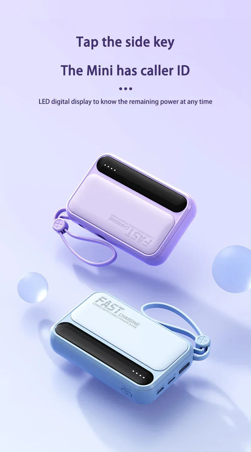 Portable Charger 50000mAh with 4 Built-in Cables | Tidesmit Tidesmit