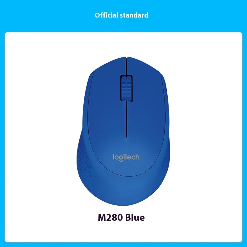 Logitech M280 Wireless Mouse Laptop Business Office Mouse Ergonomic Mouse USB Comfortable Colorful with Wireless 2.4G Receiver