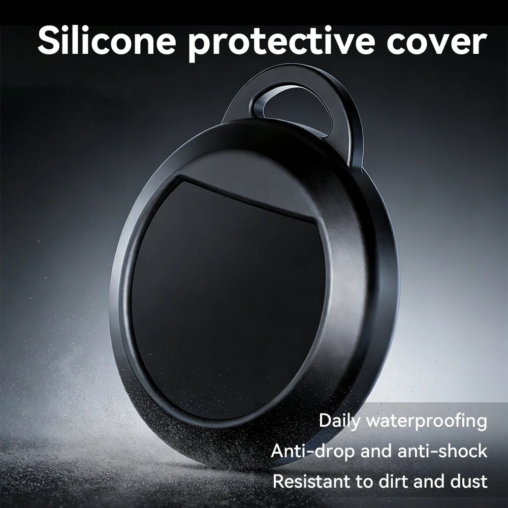 Dual System Smart Tracker for Google/Apple Find My Smart Activity Trackers+Silicone Case Android/IOS Find My Bluetooth Device