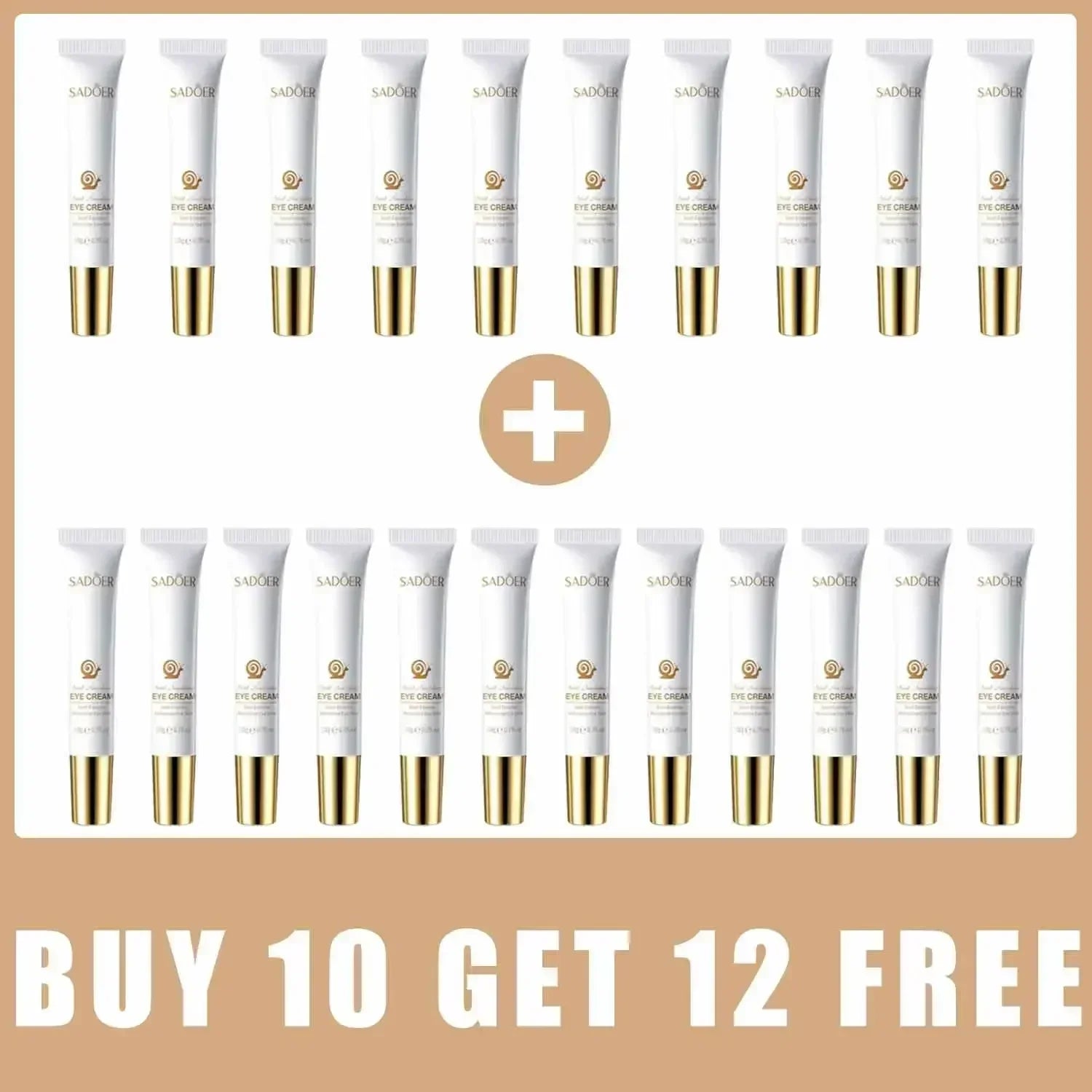 Instant Anti Aging Eye Cream for Dark Circles and Puffiness | Tidesmit Relaxation Treatment Buy 10 get 12 off Tidesmit