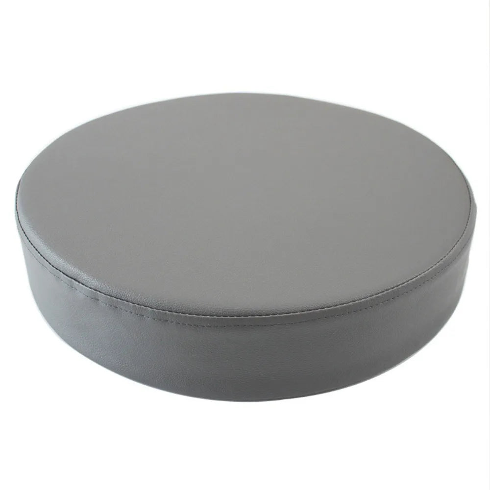 Simple Japanese Style Leather Round Cushion Thicken Soft Floor Cushion Waterproof Meditation Window Pillow for Home