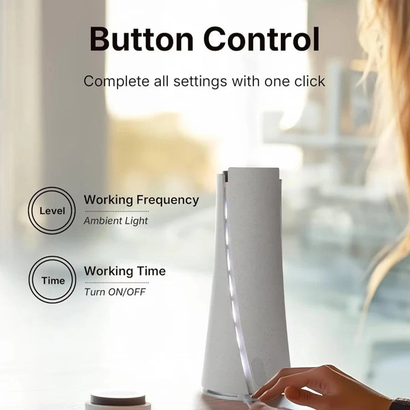 NAMSTE Home Waterless Essential Oil Diffuser Tyрe-C charging Air Freshener Aroma Diffuser Hotel Perfume Aromatherapy Machine