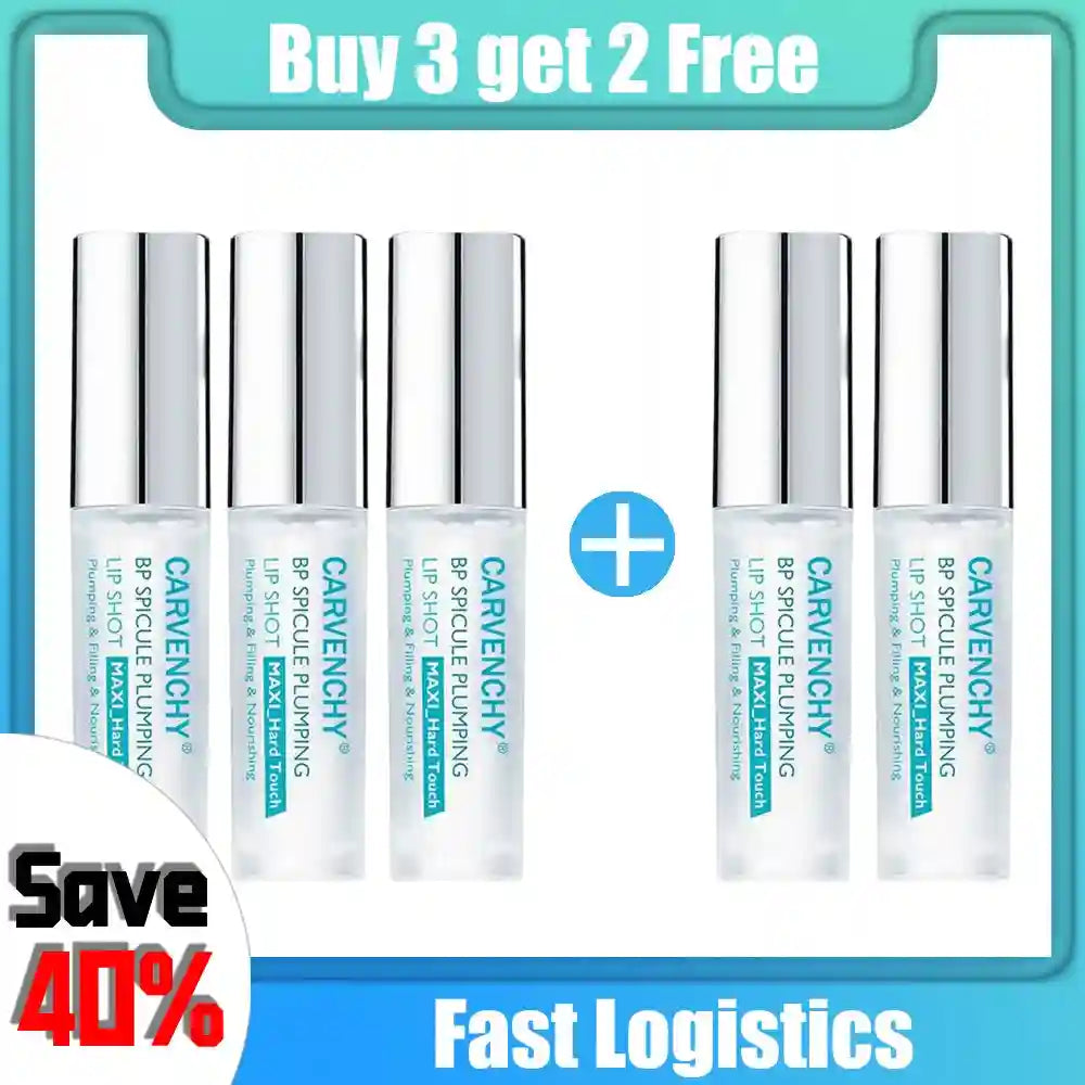 Moisturizing Lip Plumping Oil - Hydrating Gloss Treatment Set Lip Care 5PCS Tidesmit