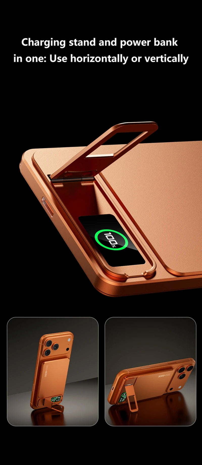 Magnetic Wireless Power Bank 10000mAh with 20W PD Fast Charging Tidesmit