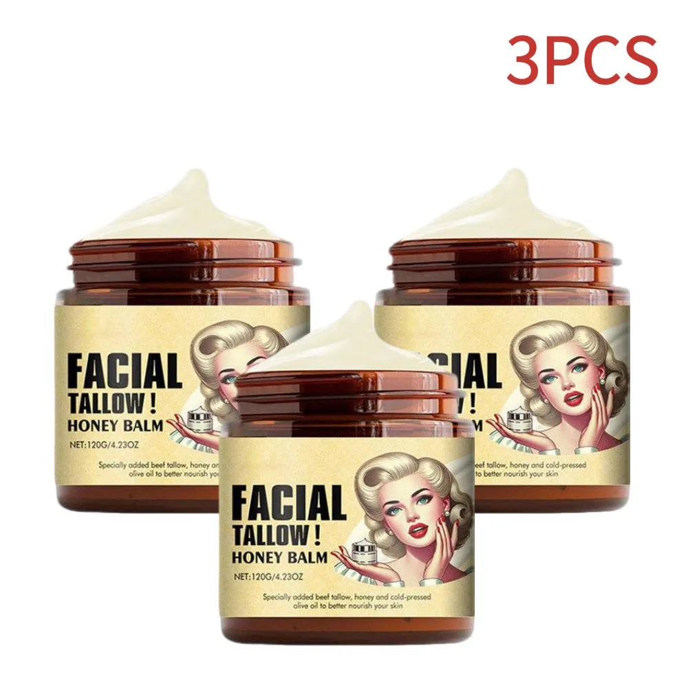 Copper Peptides GHK-Cu Beef Tallow Cream Blue Balm Manuka Honey Deep Moisturizing Nourishing Repair Barrier for All Skin Types