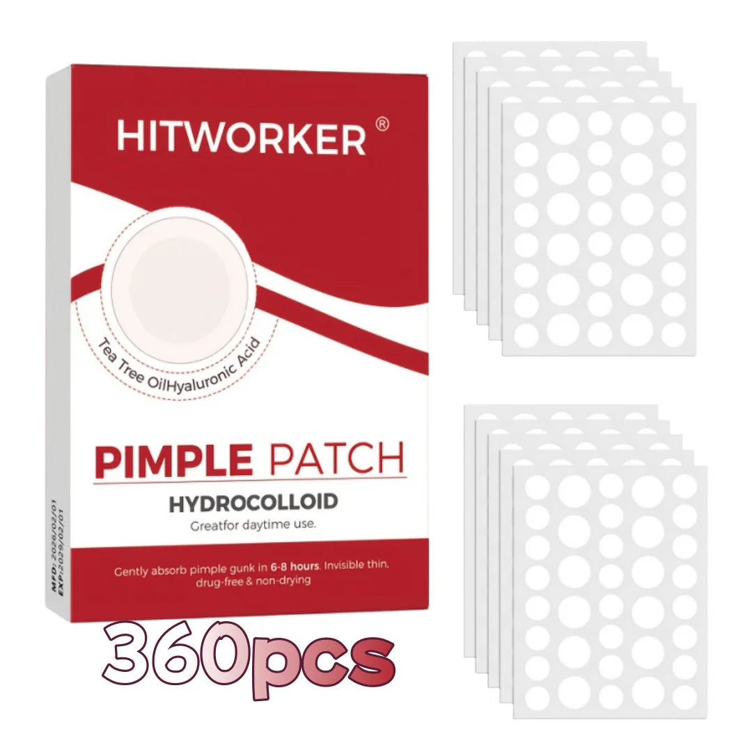 360/720 pieces/box of acne patches - non-alcoholic, used to absorb acne secretions, non irritating, essential for acne care