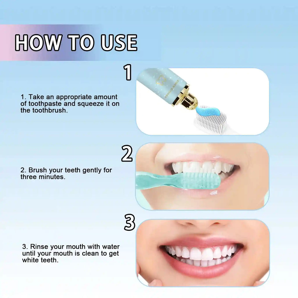 Tidesmit Niacinamide whitening toothpaste for stain removal, sensitive teeth, and fresh minty breath.