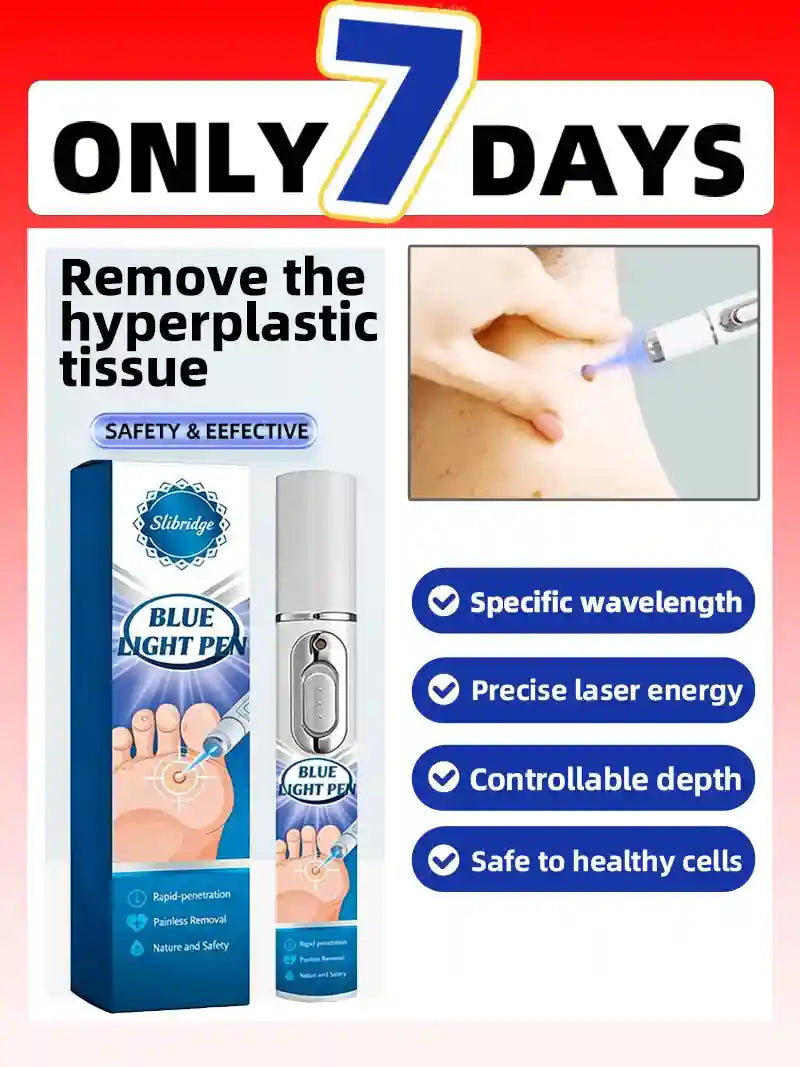 Blue Light Pen for Wart Removal – Certified Skin Care Tool Lip Care Tidesmit