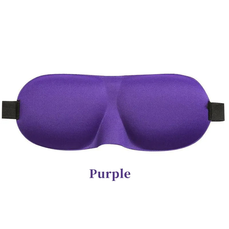 3D Sleeping Eye Mask Travel Rest Aid Eye Cover Patch Paded Soft Sleeping Mask Blindfold Eye Relax Massager