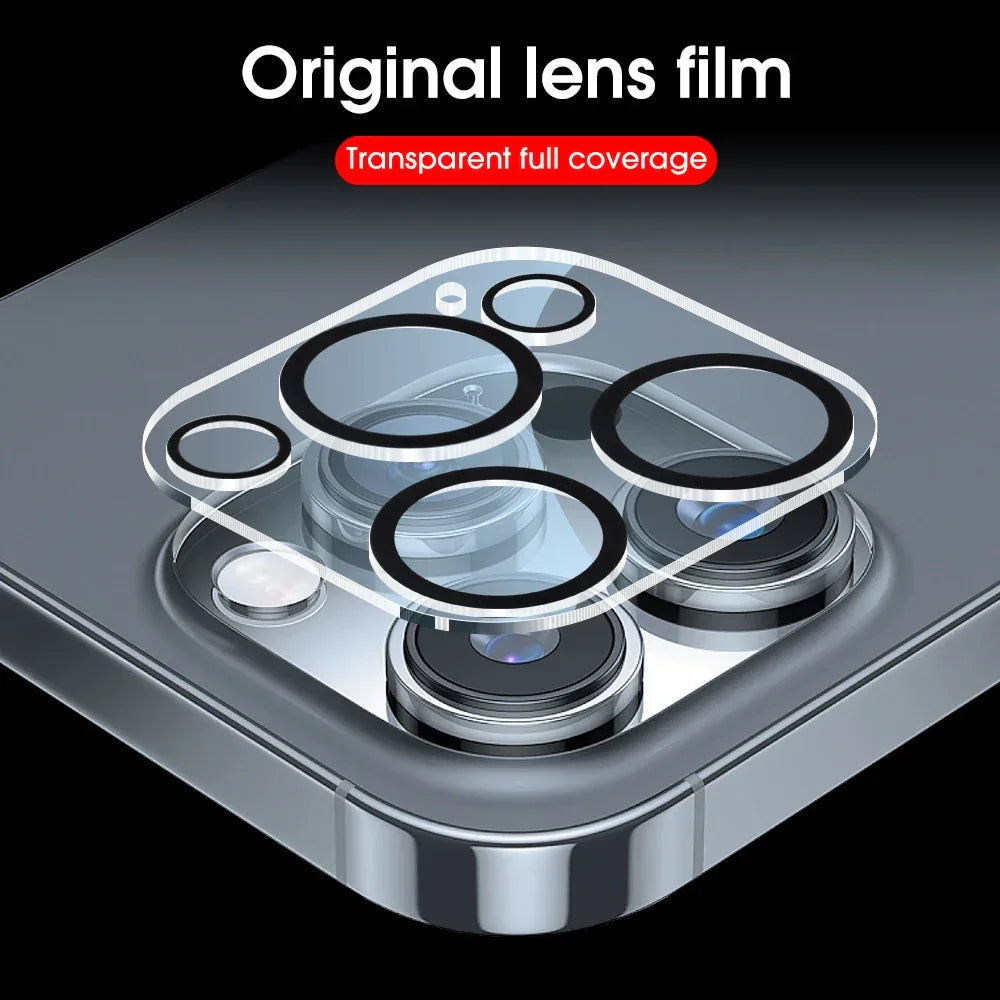 iPhone Camera Lens Protector: 9H Tempered Glass for iPhone 13-16 Tidesmit