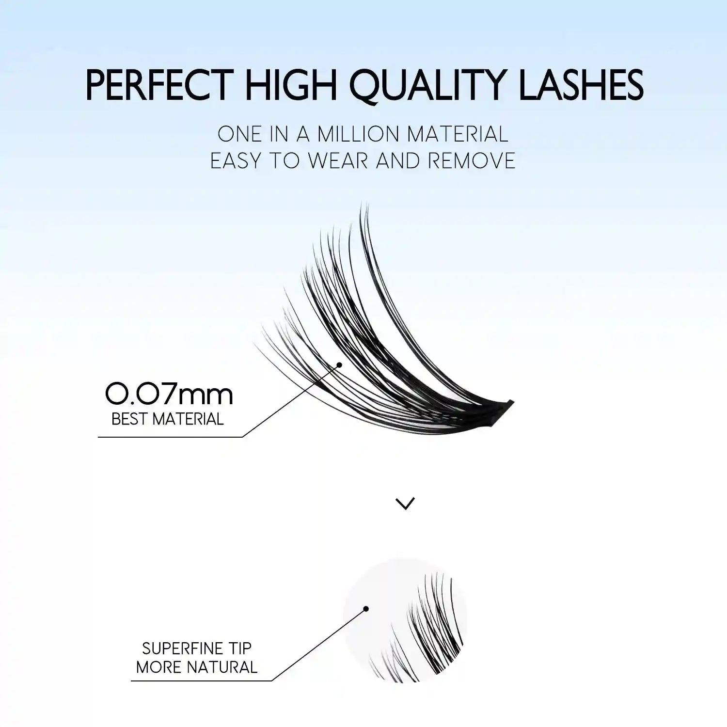 DIY Lash Extension Kit with Bond and Seal - Pro Cluster Set Lip Care Tidesmit