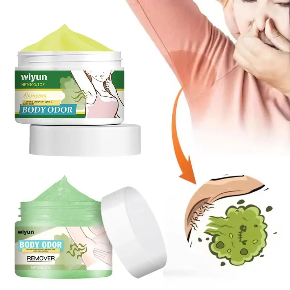 Tidesmit body odor removal cream for armpits and feet, providing long-lasting antiperspirant freshness and odor control