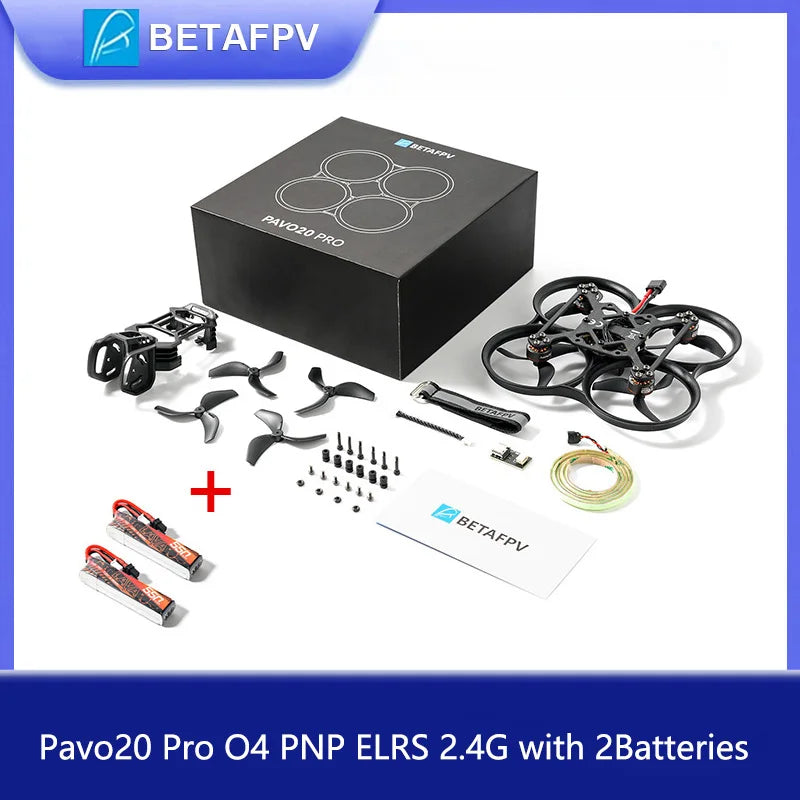BETAFPV Pavo20 Brushless Whoop Drone O4 ELRS - Professional FPV Quadcopter PNP O4 ELRS 2B China Mainland Tidesmit