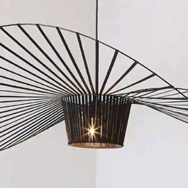 Vertigo LED Ring Light Chandelier | Adjustable Modern Industrial Fixture black Tidesmit