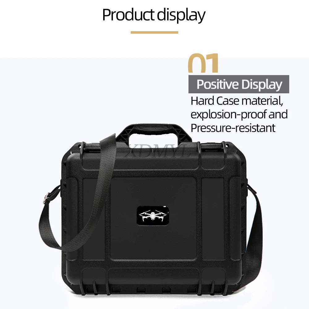 DJI Air 3 Waterproof Hard Case - Protective Portable Carrying Box Tidesmit
