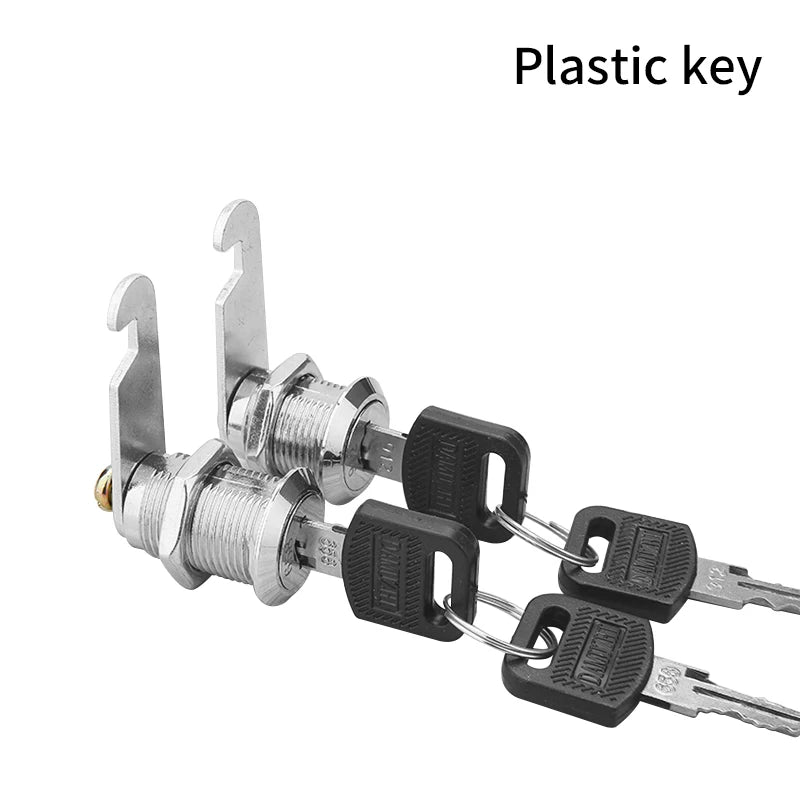 5Set Security Lock Metal Cylinder Cabinet Locker Cam Lock With Keys Security Mailbox Lock Drawer 16mm/20MM/25MM/30MM
