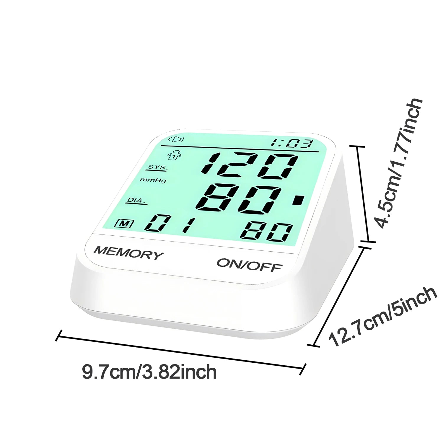 New Blood Pressure Monitor Upper Arm Automatic Tonometer Digital Tensiometer BP Monitor Medical Sphygmomanometer Health Care