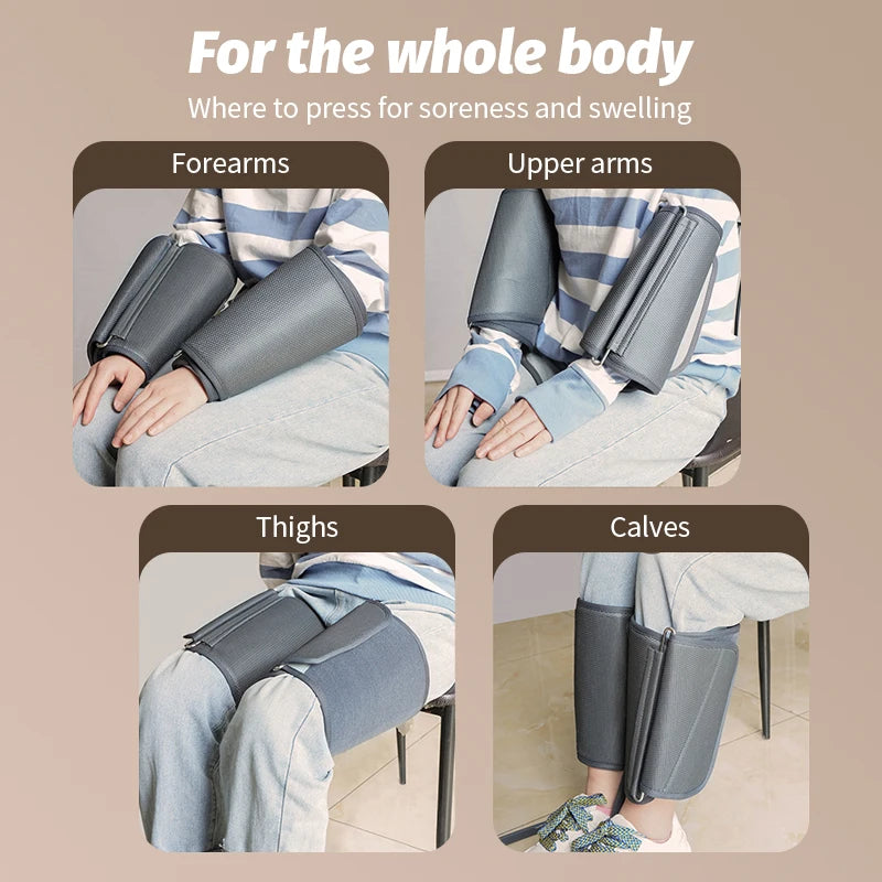 Electric Foot Massager with Heat and Airbag Shiatsu - Tidesmit Z12 Relaxation Treatment Tidesmit