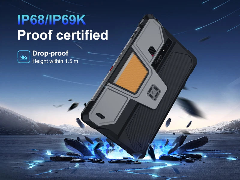 Unihertz Tank PAD 8849 Rugged Projector Phone Tablet Android 32GB 512GB 21000mAh 10.95" FHD Dual Speaker Waterproof Tablet