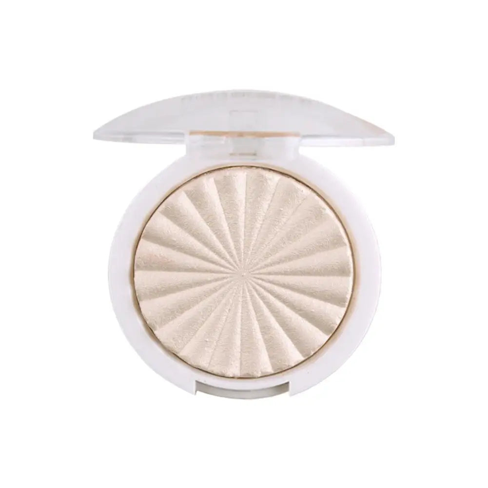 Tidesmit Miss Rose 3D pearlescent shimmer highlighter powder and matte blush shade swatch for radiant face makeup