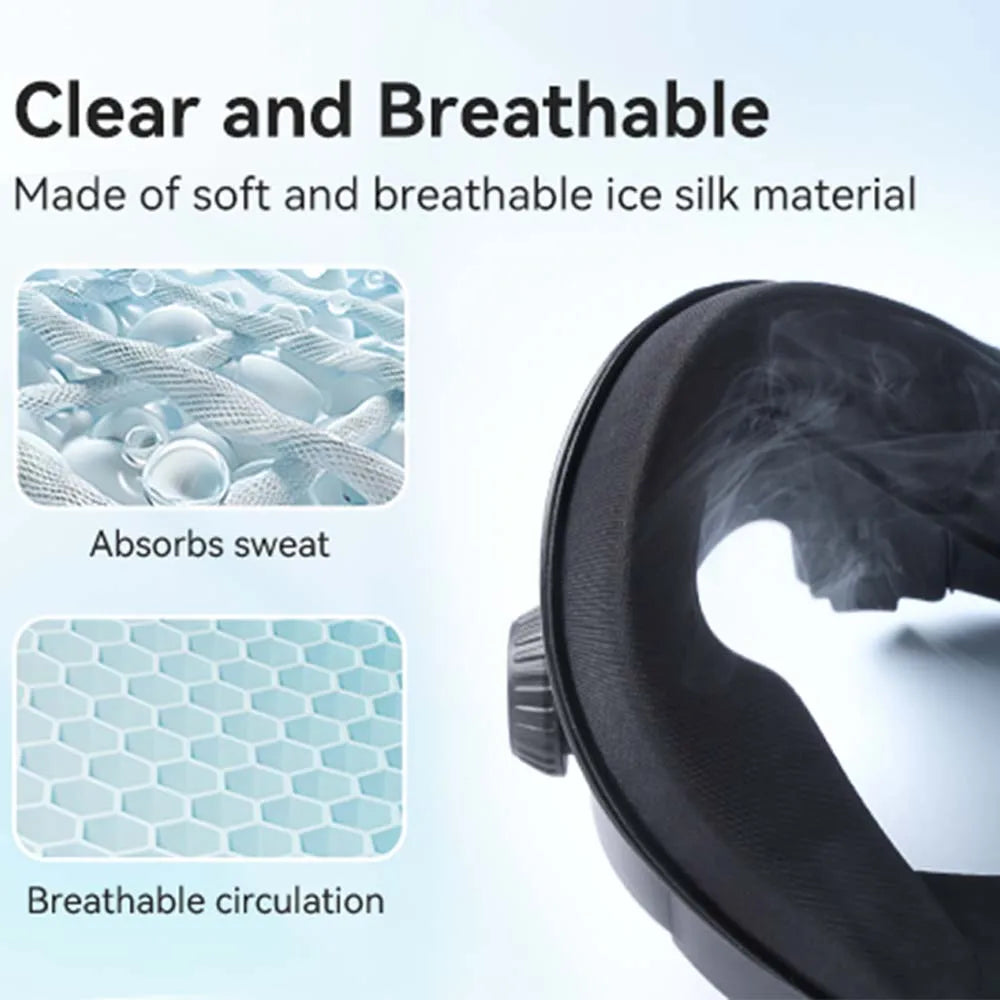 Meta Quest 3 Facial Interface Ice Silk Pad - Breathable VR Accessory Tidesmit