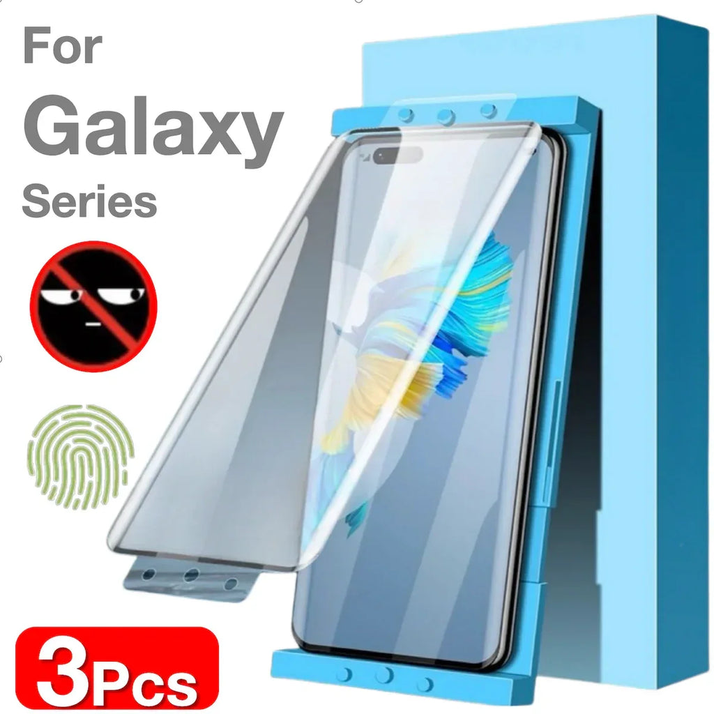 Samsung Galaxy S25 Screen Protector - 3 Pack HD Film Anti-Scratch 3Pcs Tidesmit