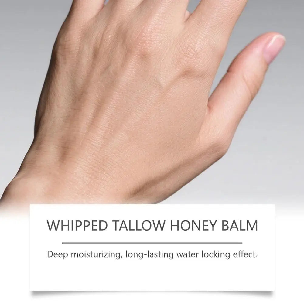GHK-Cu Blue Tallow Honey Balm Cream, Deep Skin Repair & Barrier Protection, Perfect for Dry, Sensitive & Aging Skin Care