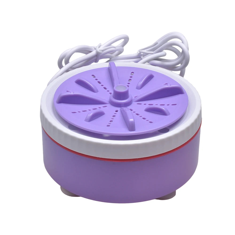 Tidesmit portable USB turbo mini washing machine and ultrasonic dishwasher for travel and home laundry convenience