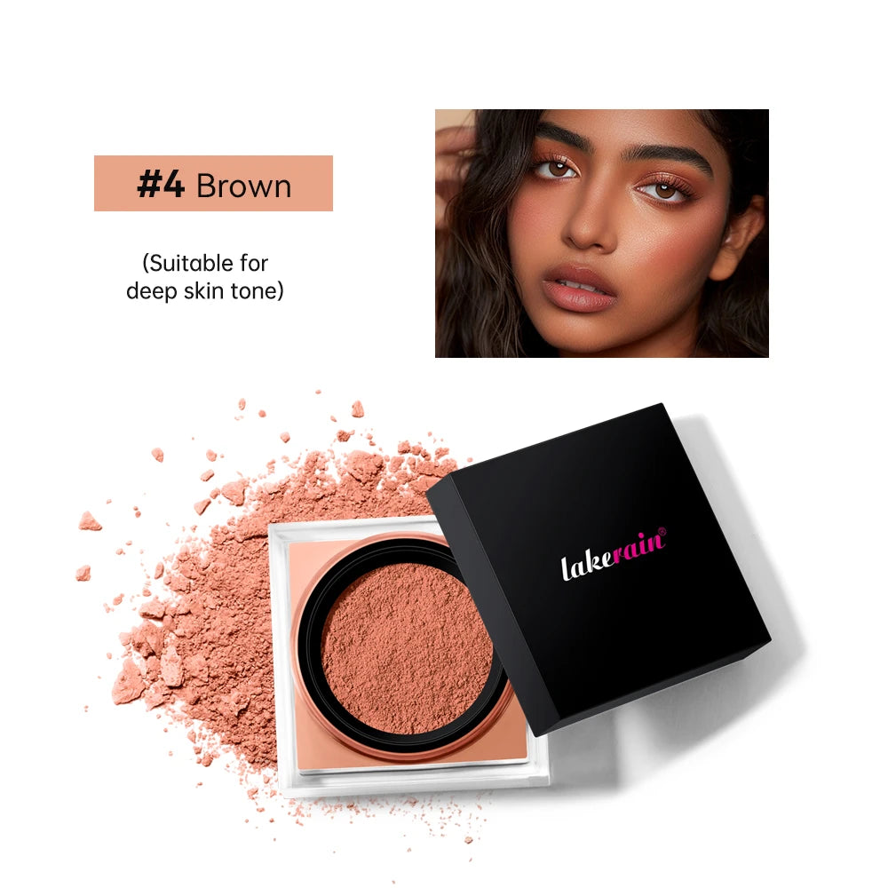 Tidesmit long lasting loose baking and setting powder for oil control and natural matte face makeup finish