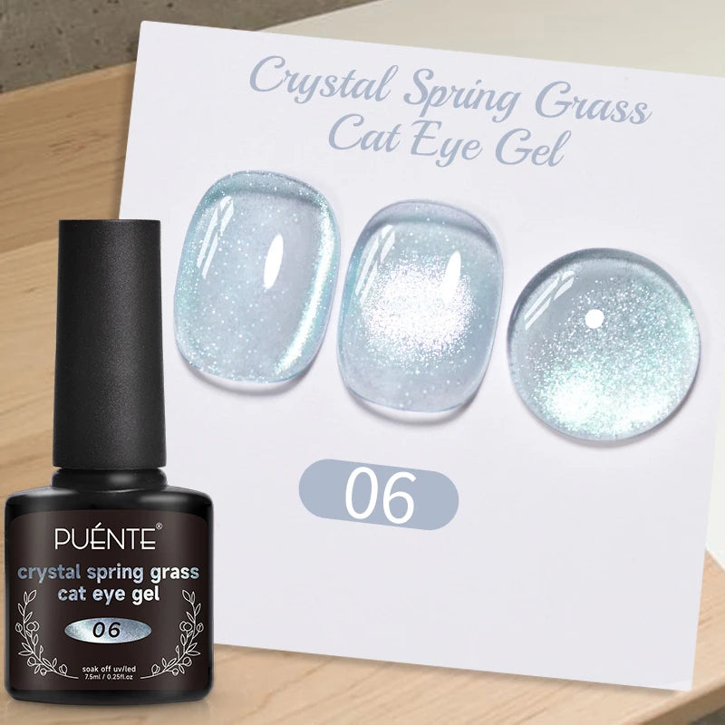 3D Sculpture Gel Nail Polish 15ml - Professional Soak Off Formula Permanent Makeup Machines spring grass cat 06 Tidesmit