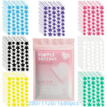 280/1120/1680pcs of multi-color star acne patches, facial acne patches, concealer acne patches, and pimples patches, ultra-thin