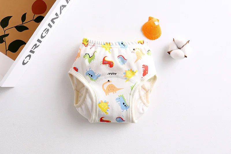 New Baby Wing Diaper Cotton Baby Waterproof Reusable Training Pants Infant Shorts Nappies Panties Nappy Changing Underwear Cloth