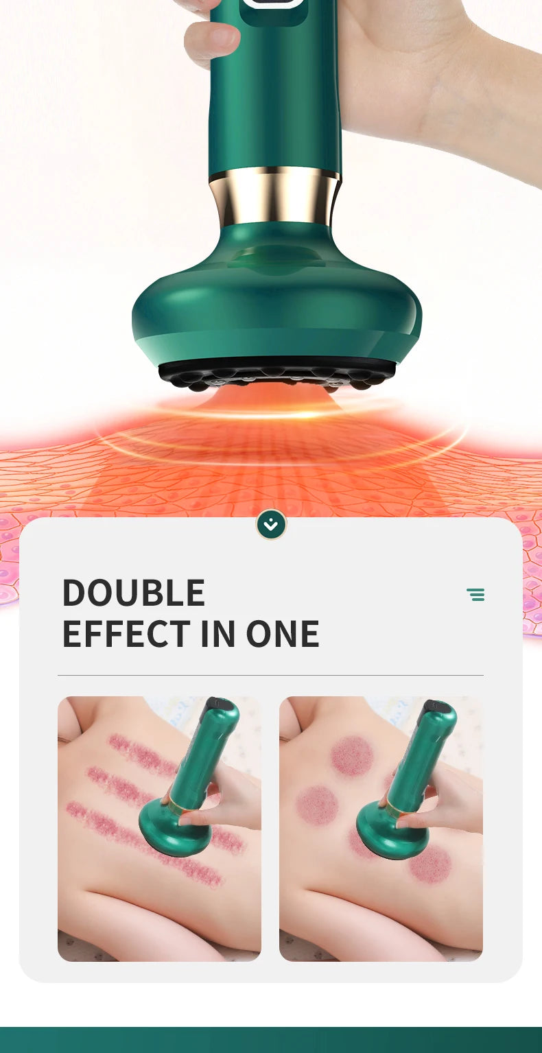 Electric Cupping Massager for Cellulite Removal and Body Sculpting Relaxation Treatment Tidesmit