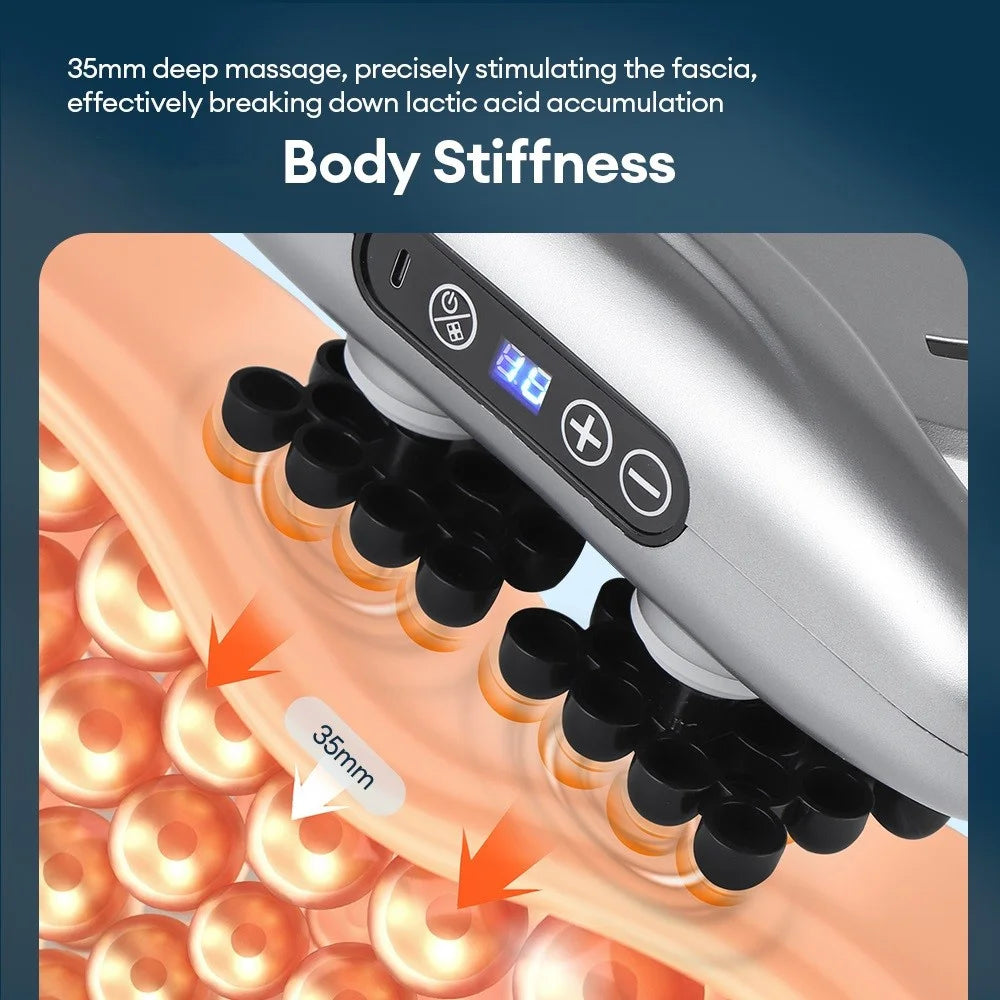 Deep Tissue Massage Gun: Portable Electric Muscle Recovery Massager Back Massage Instrument Tidesmit