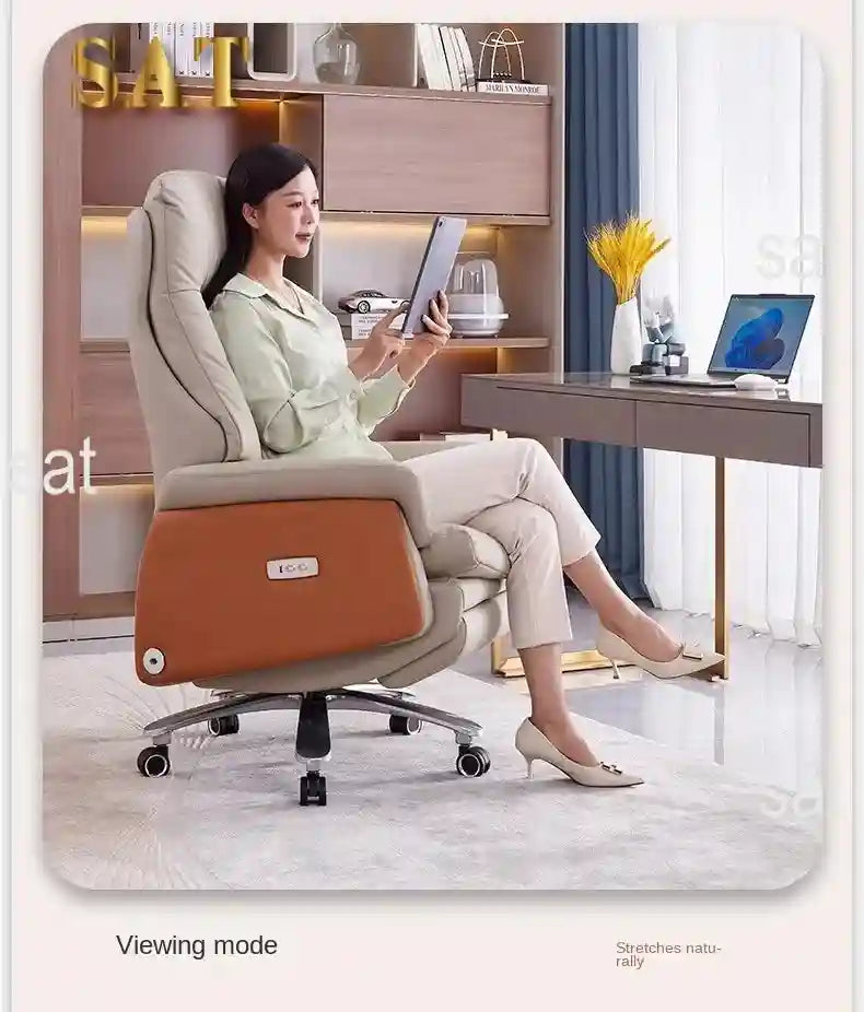 Massage Office Chair - Ergonomic Reclining Seat with Heat Therapy Massage Chairs Tidesmit
