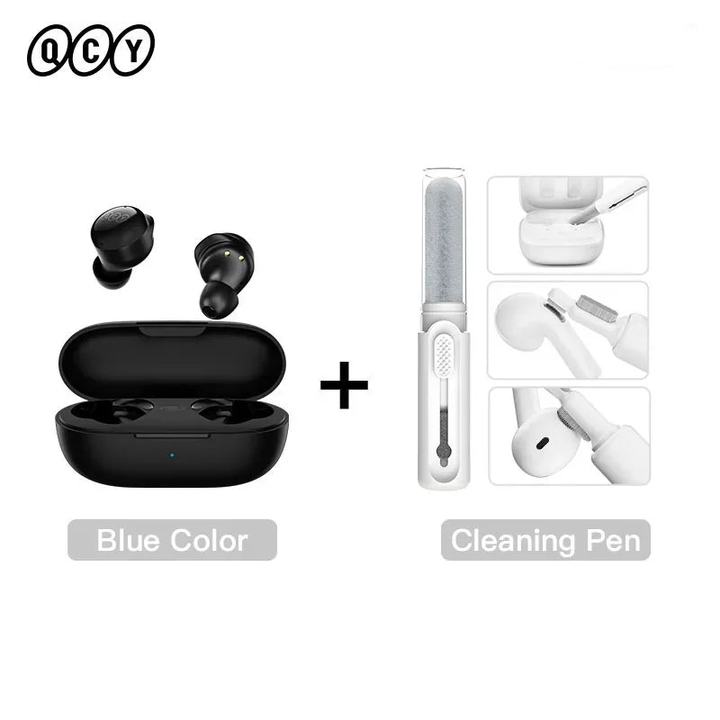 Tidesmit Wireless Earbuds Bluetooth 5.3 TWS Headphones 26H Playtime Black with Pen Tidesmit